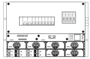 28kg 200A Embedded Switch Mode Power Supply Module Smps 5v 12v 24v